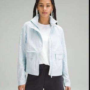 Lululemon Always Effortless Jacket Powder Blue Size 10